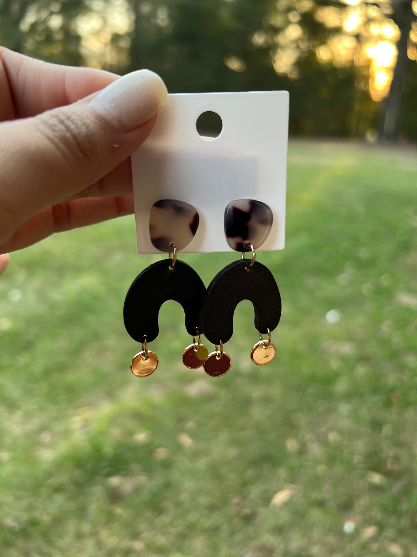 Half Moon Earrings