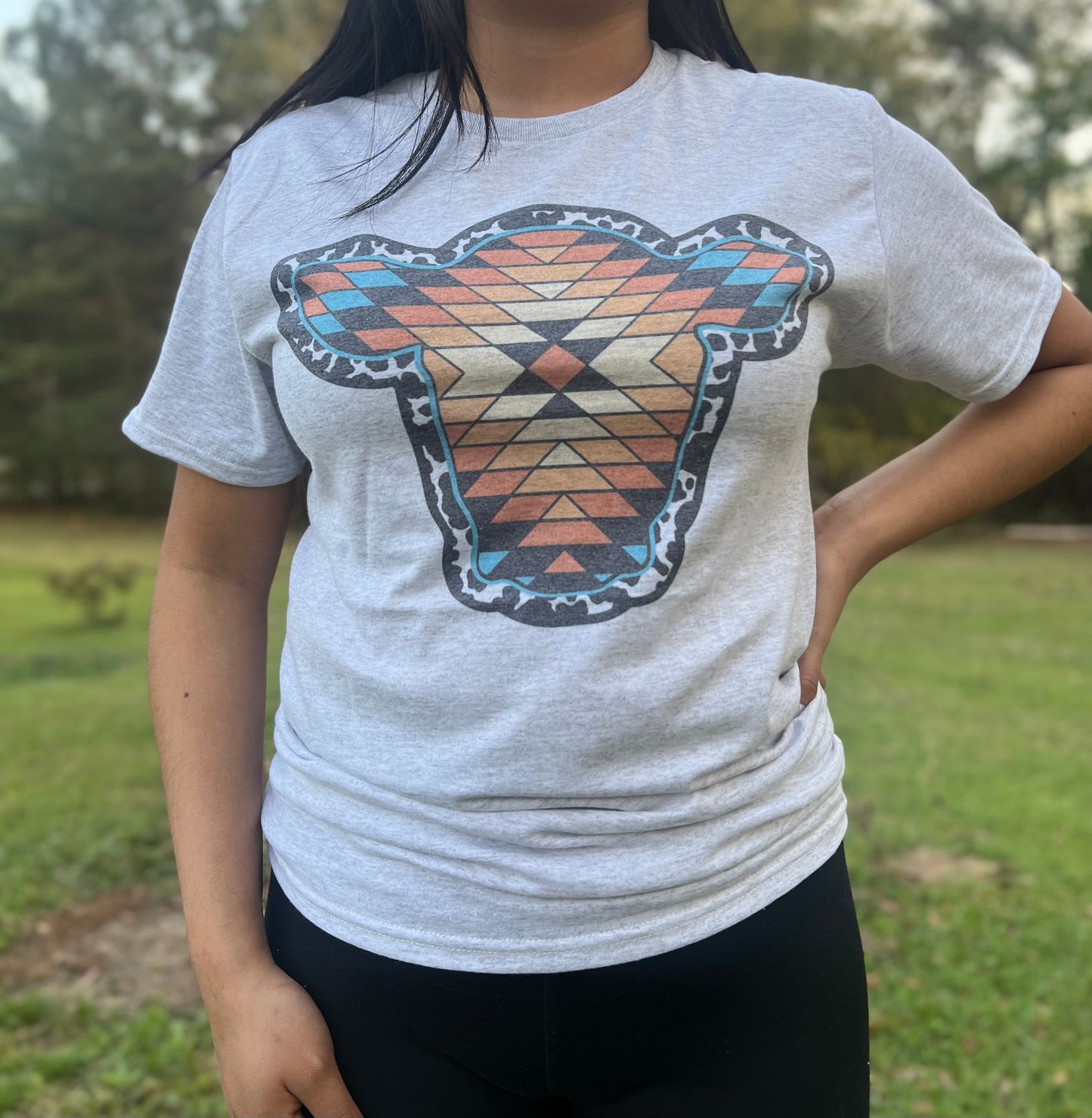 Aztec Cow T-Shirt