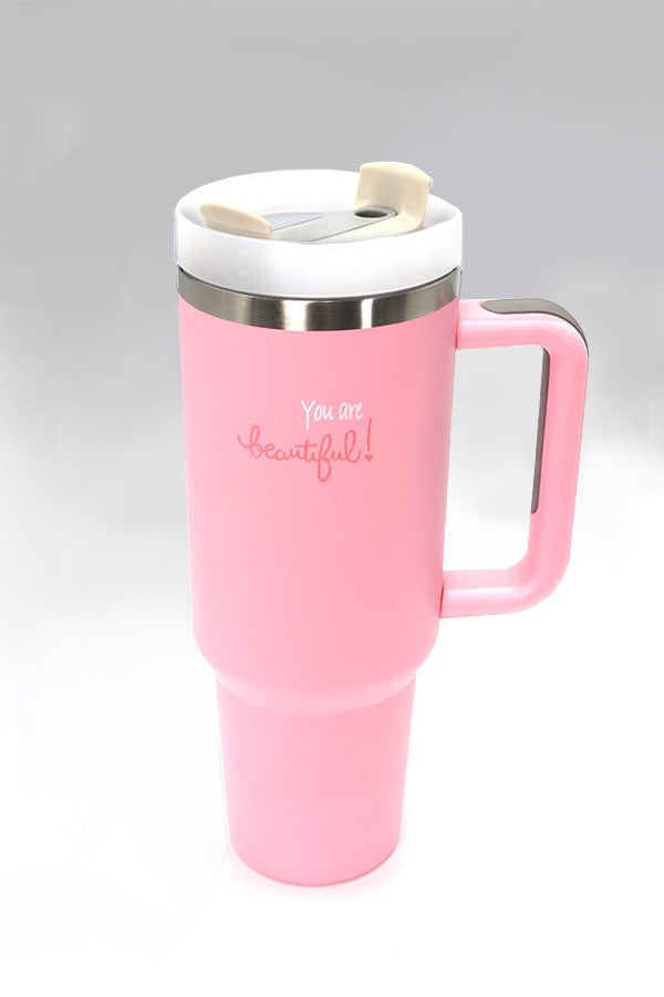 “You Are Beautiful” Tumbler