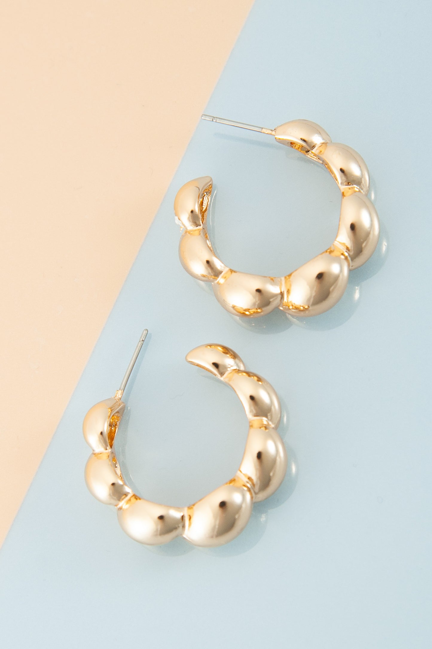 Bubble Hoop Earrings